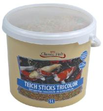 Classic Fish Teich-Sticks Tricolor - 5l (wiadro)