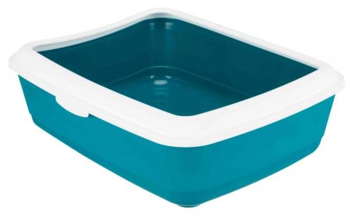 Trixie WC Classic z obręczą 37x15x47 cm - Szary/biały