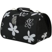 Torba podróżna Zolux FLOWER 21x36x24cm S - Czerna