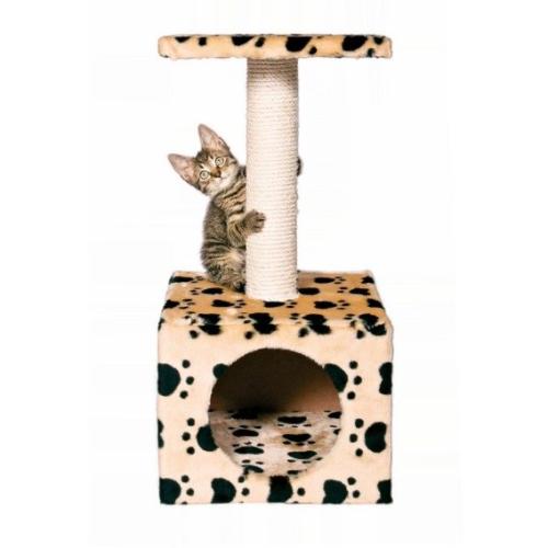 Drapak Trixie Zamora 31x31cm/61cm - Beżowy z Łapkami