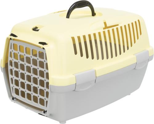 Transporter CAPRI II 37x34x55cm/8kg - Szaro-żółta