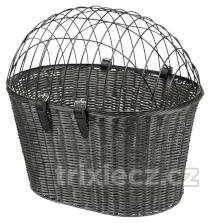 Trixie Transporter na rower, antracytowy - 44x34x41cm/5kg