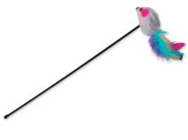Zabawkowa mysz na drążku - 50cm