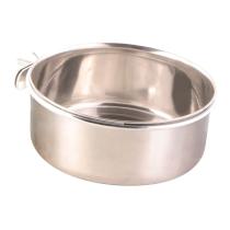 Podajnik Trixie ze stali nierdzewnej ze stałym uchwytem - 9cm/300ml