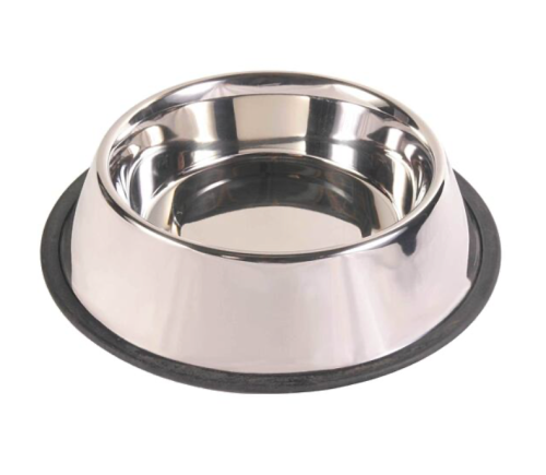 Trixie Miska Ze Stali Nierdzewnej Z Gumą - 0,45l/19cm