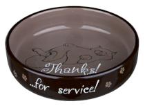 Trixie Miska Ceramiczna Niska Dla Kotów Krótkonosych - 0,3 l/15cm