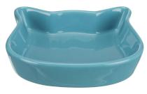 Trixie Bowl Ceramiczna Głowa Kota Kolorowa - 0,25l/12cm