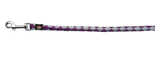Smycz Trixie Cavo 1,8cm/1m - Fioletowo/Srebrna