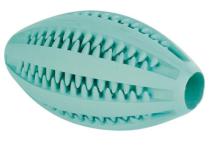 Piłka do rugby Trixie DentaFun z miętą - 11cm