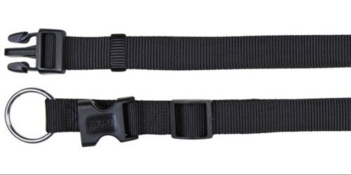 Obroża Trixie Classic Black - 2,5/40 do 65cm
