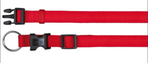 Obroża Trixie Classic Red - 2,5/40 do 65cm