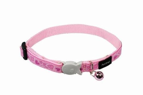 Obroża dla kota RD BREEZY LOVE 1,2/20-30cm - Różowa