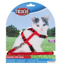 Szelki dla kotów Trixie ze smyczą - 8mm/19 do 31cm/1,2m